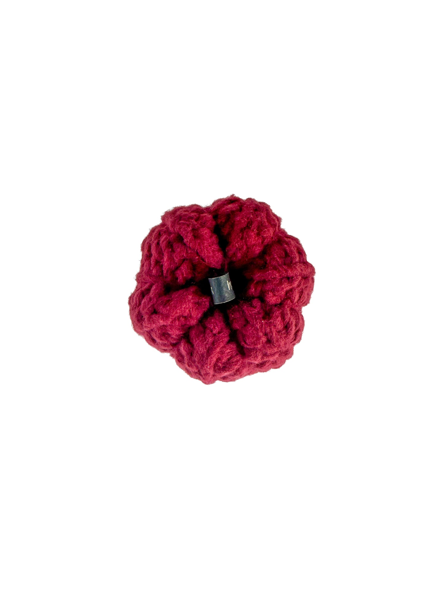 Mini Crochet Pumpkin Decoration - Maroon