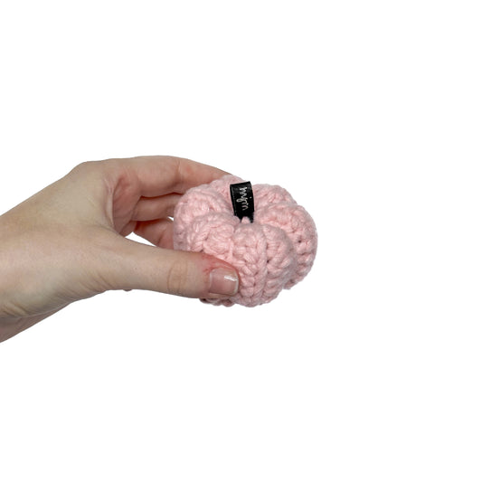 Mini Crochet Pumpkin Decoration - Pink