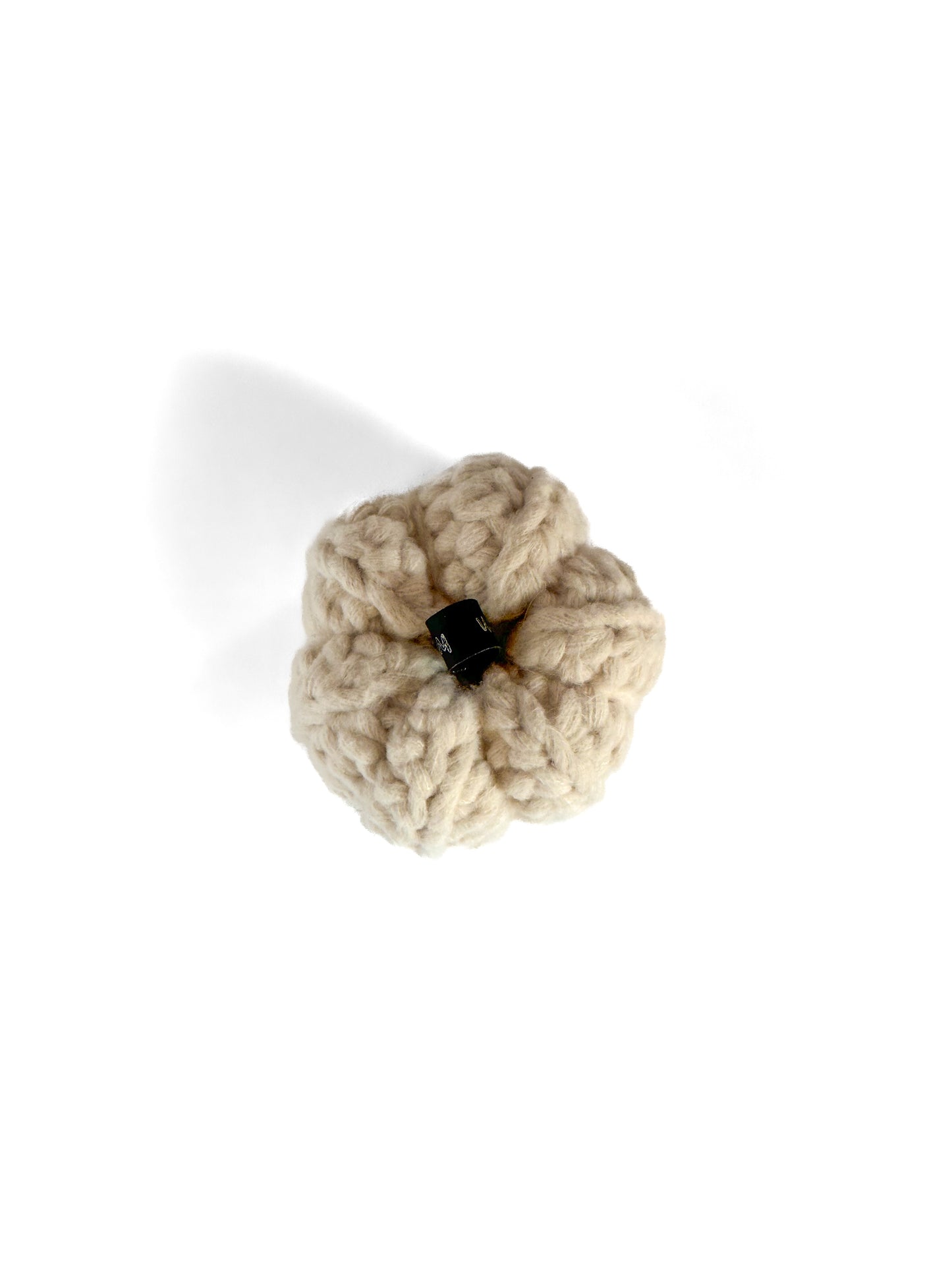 Mini Crochet Pumpkin Decoration - Beige