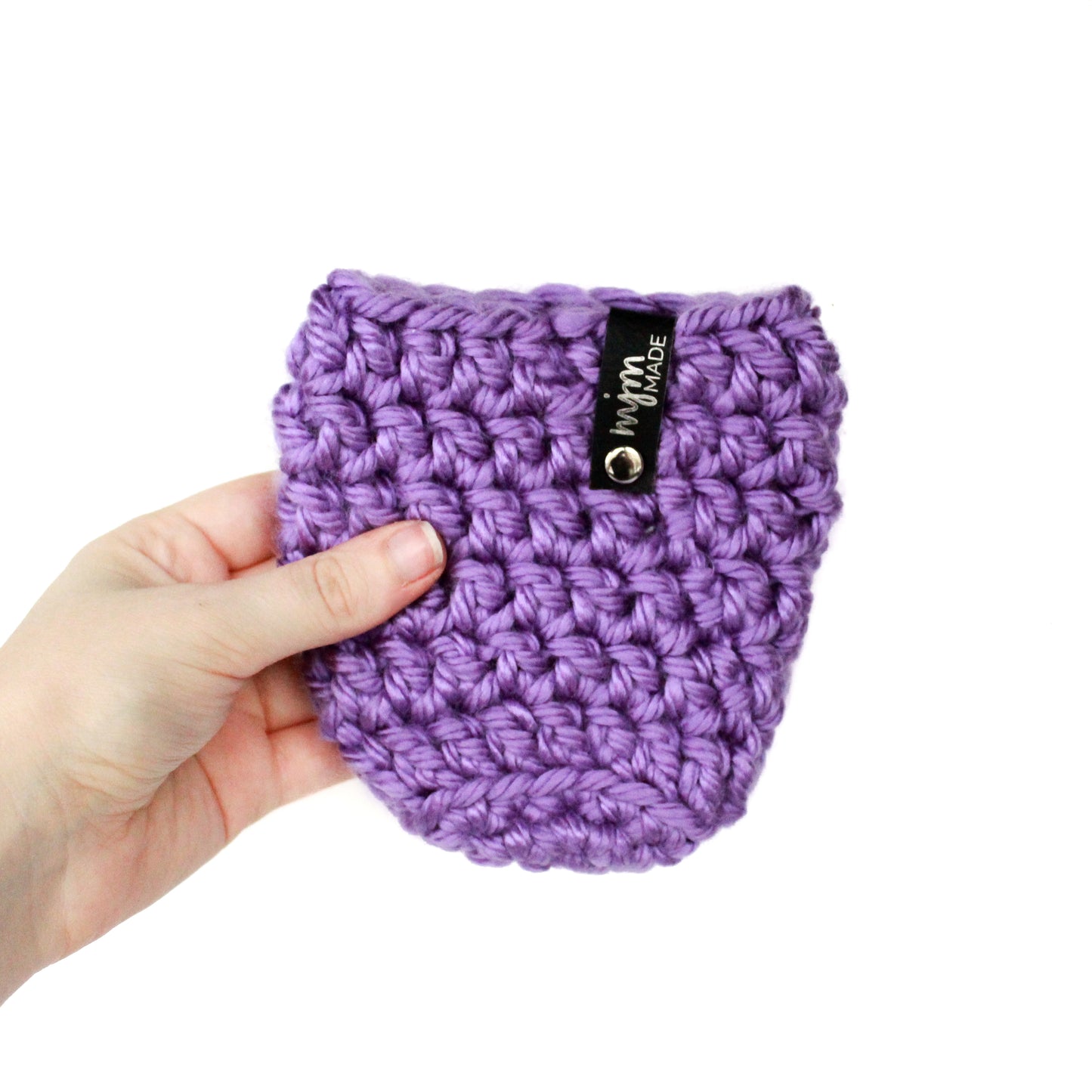 Super Bulky Coffee Cozy - Purple