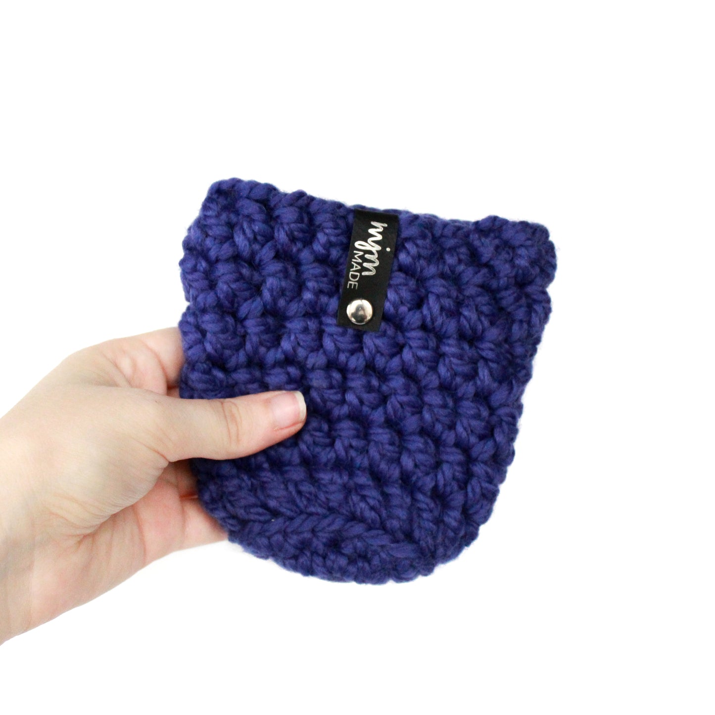 Super Bulky Coffee Cozy - Bright Blue