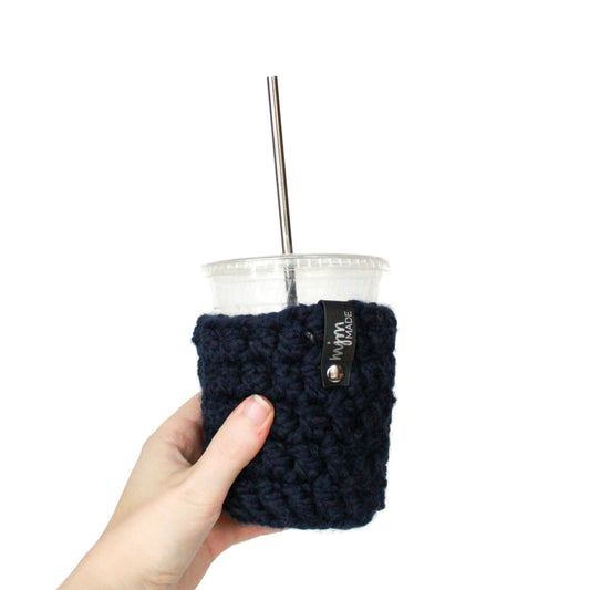 Super Bulky Coffee Cozy - Navy
