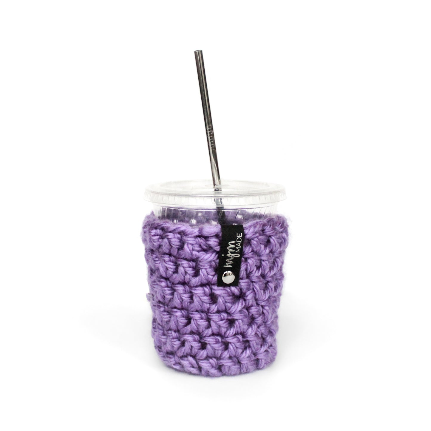 Super Bulky Coffee Cozy - Purple