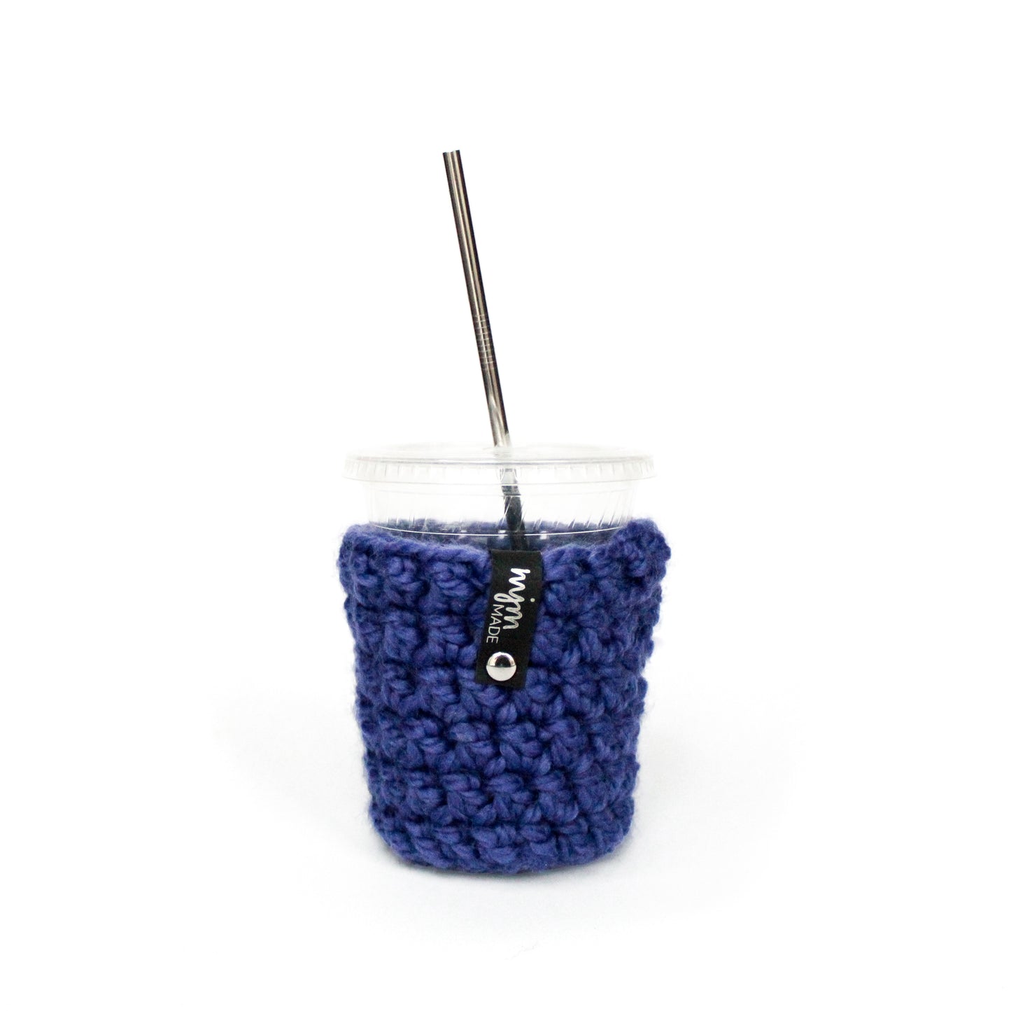 Super Bulky Coffee Cozy - Bright Blue