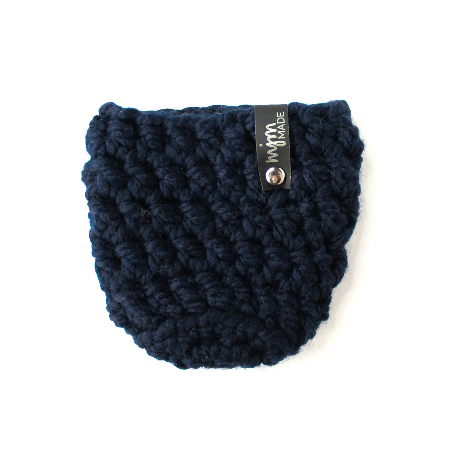 Super Bulky Coffee Cozy - Navy