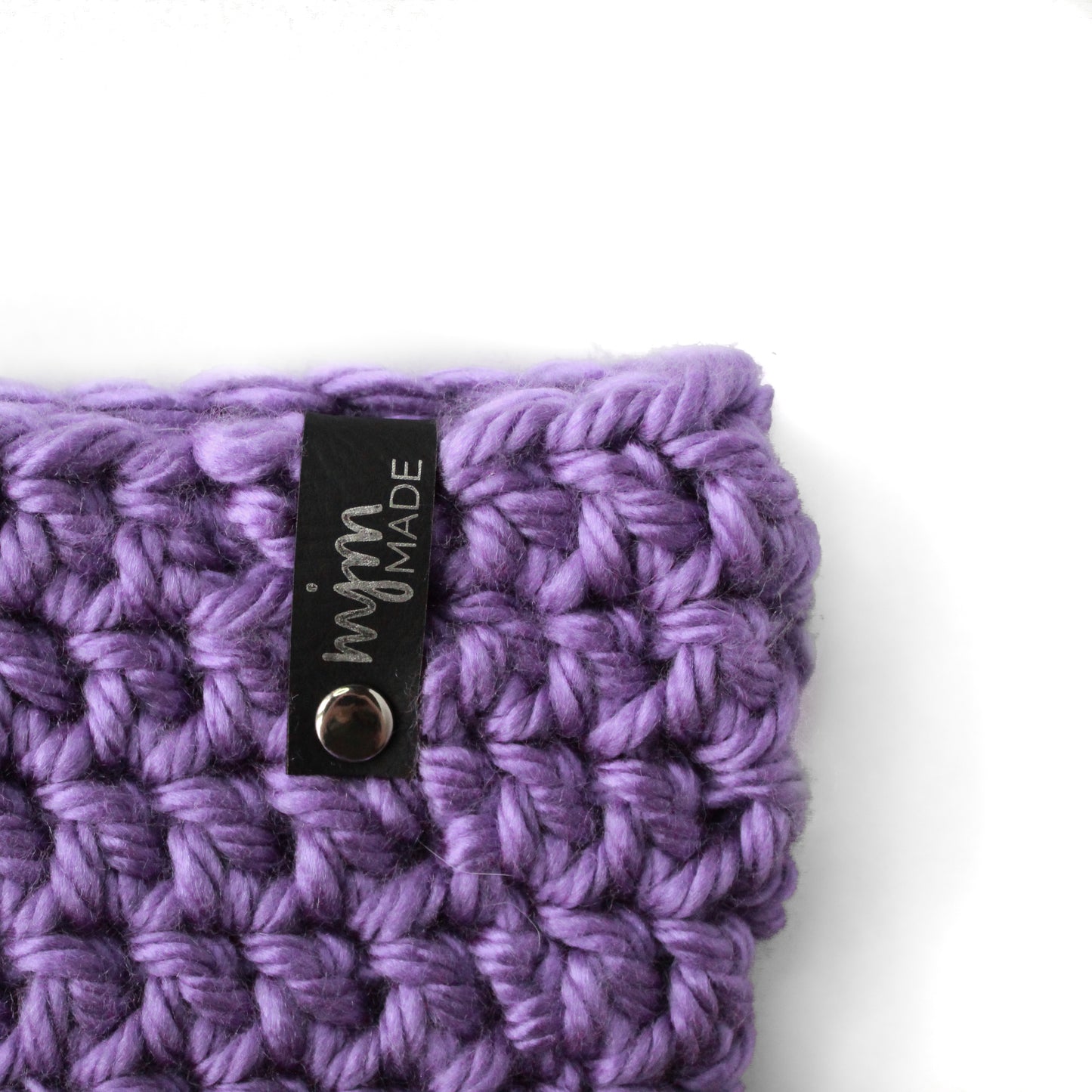 Super Bulky Coffee Cozy - Purple