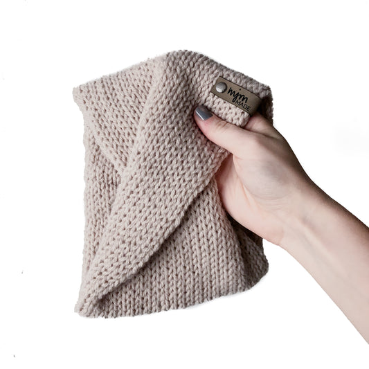 Double Knit Twist Ear Warmer Headband - Antler