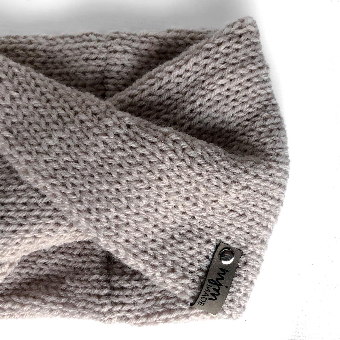 Double Knit Twist Ear Warmer Headband - Antler