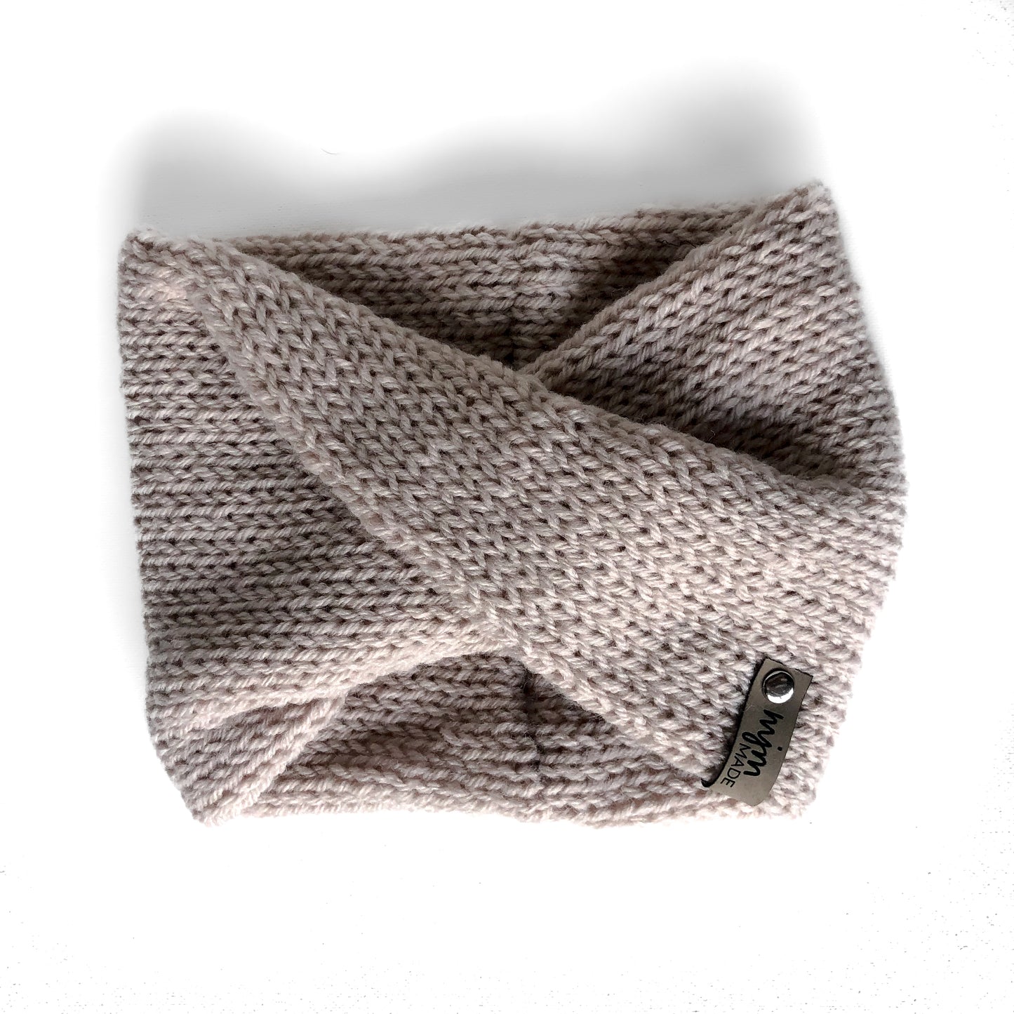 Double Knit Twist Ear Warmer Headband - Antler