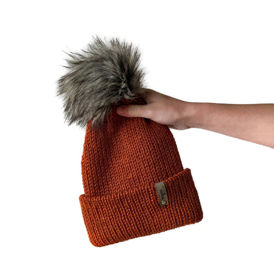 Double Knit Pom Beanie - Yosemite