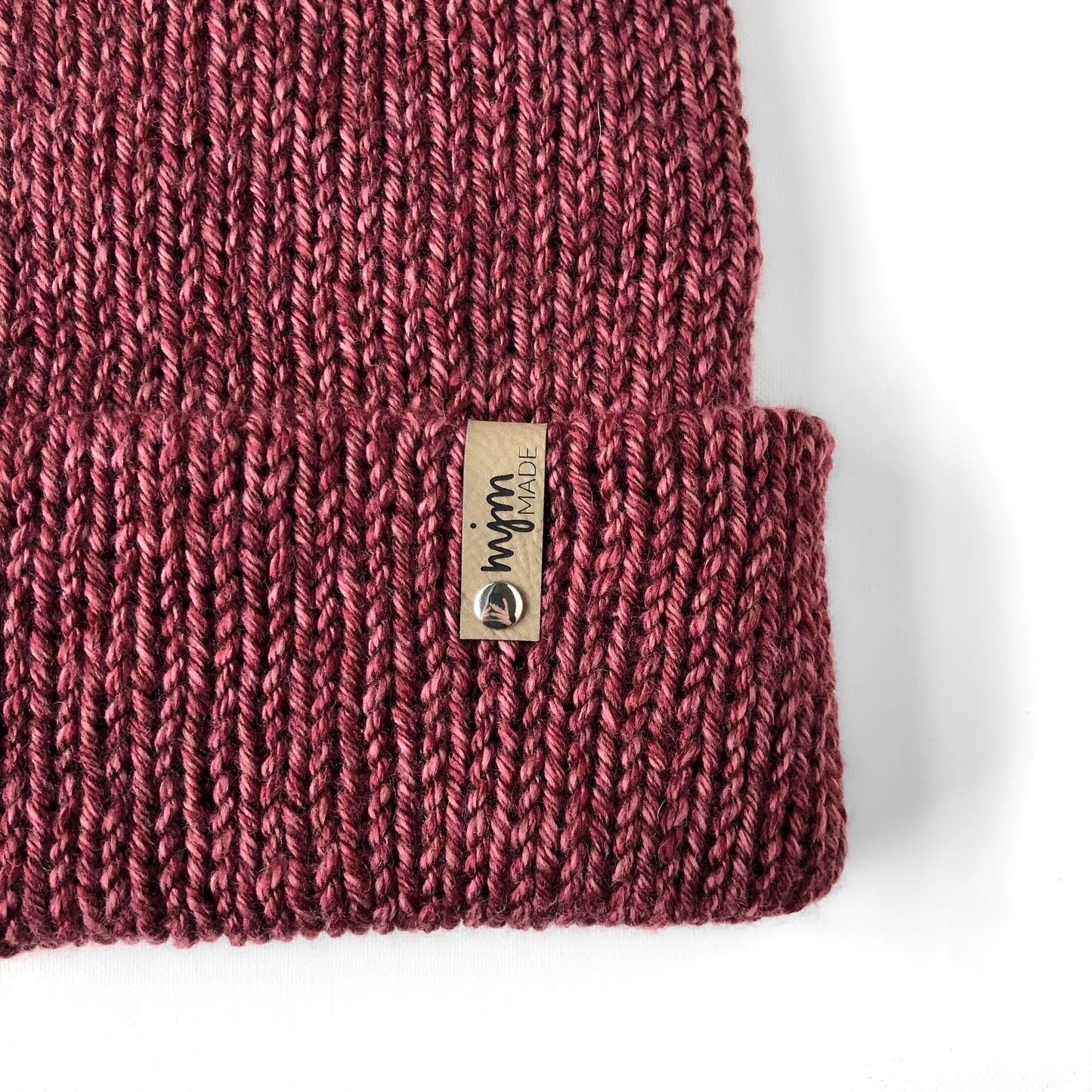 Double Knit Pom Beanie - Badlands