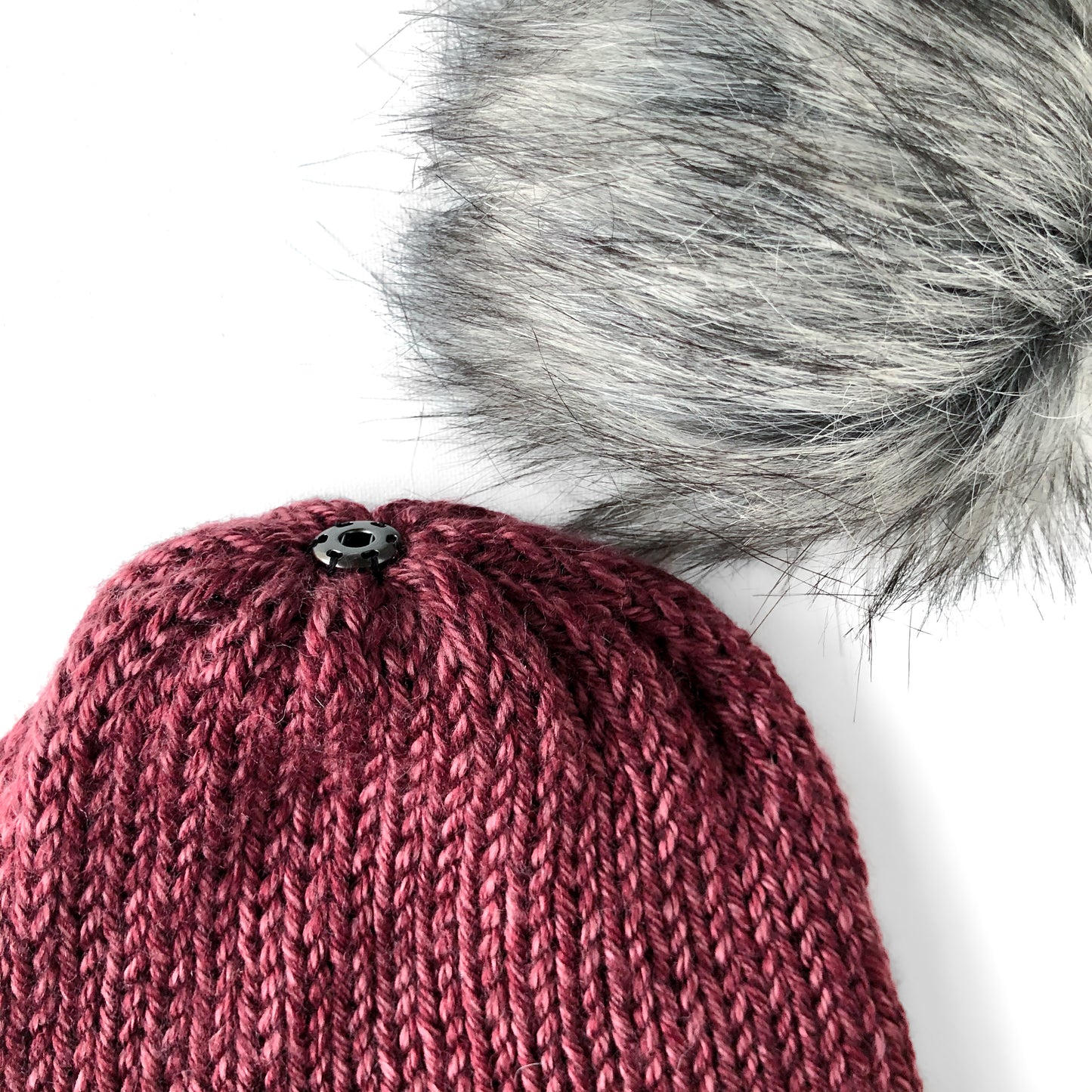 Double Knit Pom Beanie - Badlands