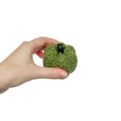 Mini Crochet Pumpkin Decoration - Green