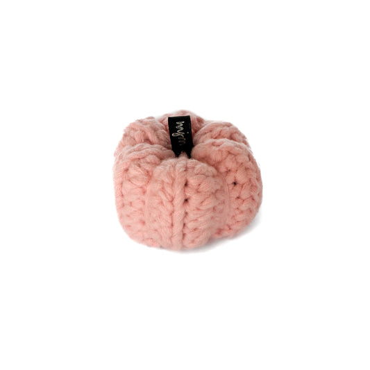 Mini Crochet Pumpkin Decoration - Pink