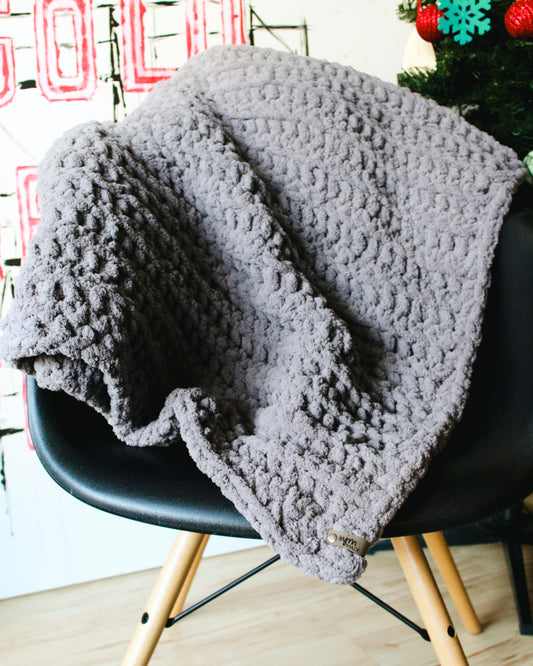 Extra Chunky Crochet Blanket