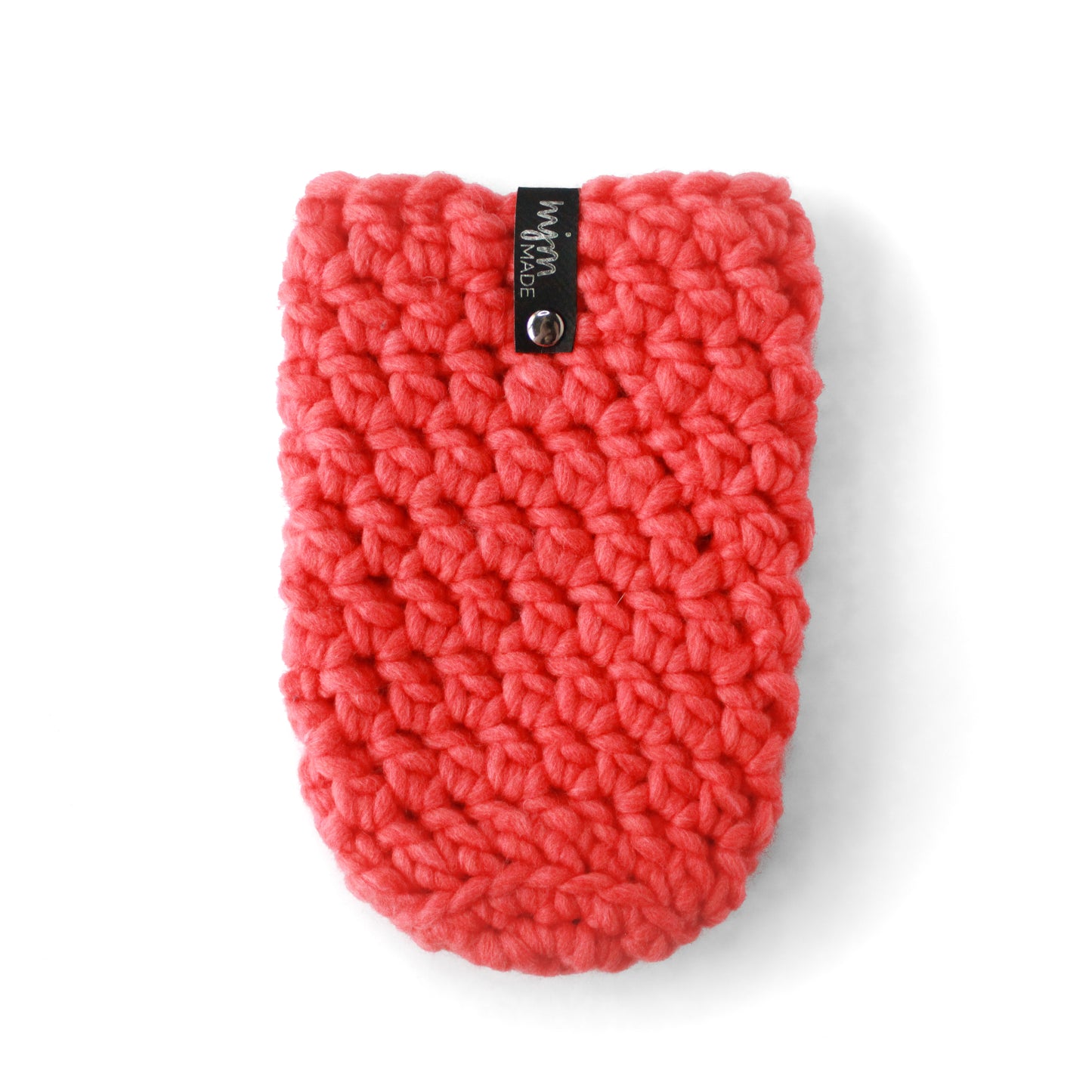 Super Bulky XL Coffee Cozy - Neon Pink