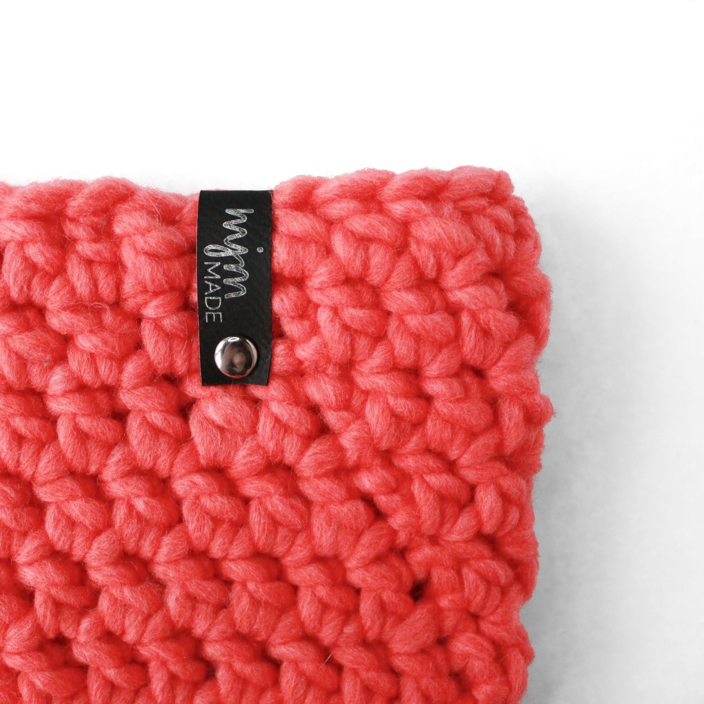 Super Bulky XL Coffee Cozy - Neon Pink