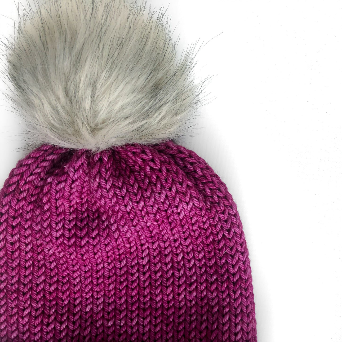 Luxury Double Knit Pom Beanie