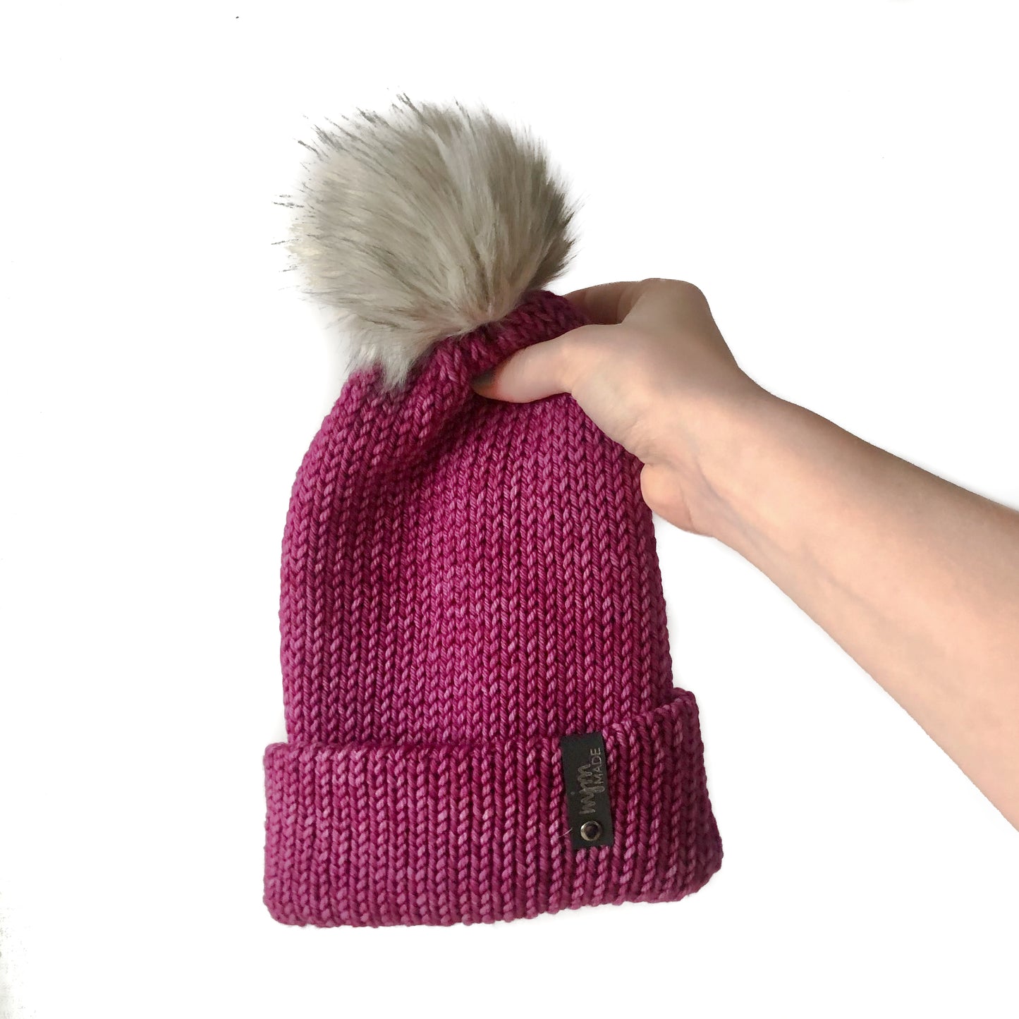 Luxury Double Knit Pom Beanie