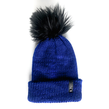 Luxury Double Knit Pom Beanie