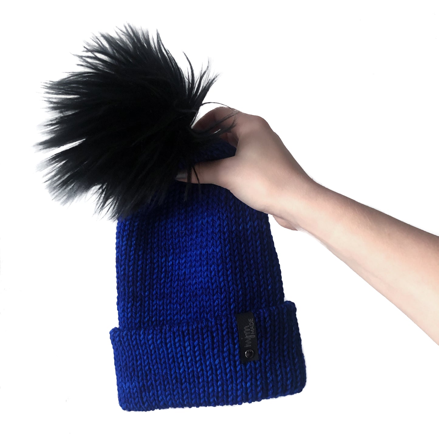 Luxury Double Knit Pom Beanie