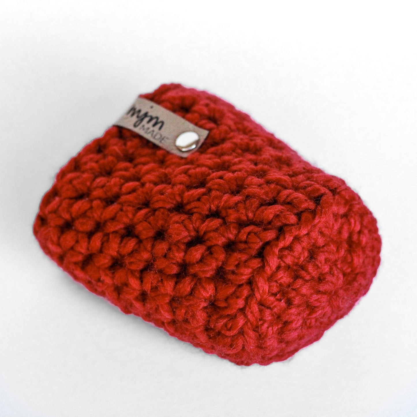 Super Bulky Coffee Cozy - Red