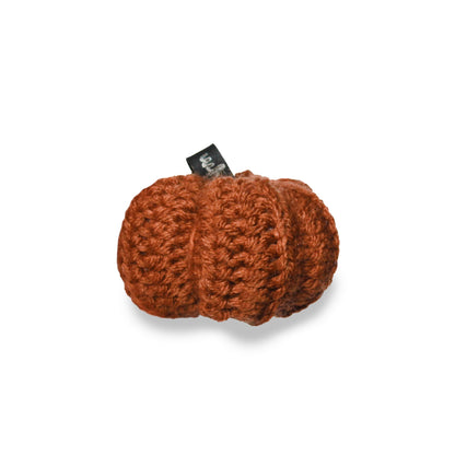 Mini Crochet Pumpkin Decoration - Orange